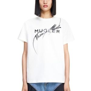 Mugler x H&M Printed T-shirt
White — Limited Release Tee *NWT*